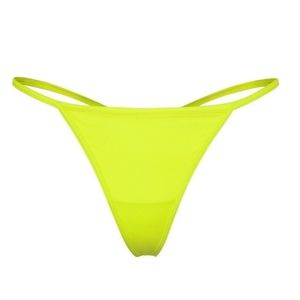 SKIMS t-string thong in Neon Lime PN-THG-0070